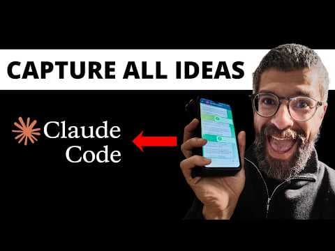 Never Lose an Idea Again | Claude Code + Telegram thumbnail