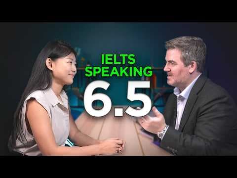IELTS Speaking Test Band Score 6.5 With Feedback thumbnail