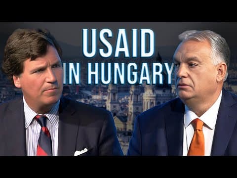 Hungary Prime Minister Viktor Orban on USAID, Trump, Immigration, NATO, and the Russia/Ukraine War thumbnail