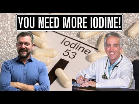 You're Iodine Deficient [with Dr. David Brownstein] Iodine Benefits thumbnail
