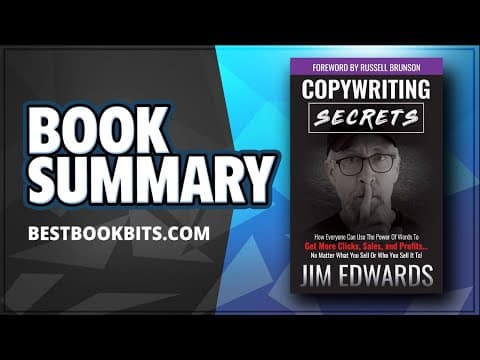 Copywriting Secrets | Get More Clicks, Sales and Profits | Jim Edwards | Book Summary thumbnail