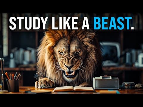 How to Study Like a Beast and Achieve Success thumbnail