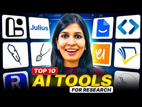 Top 10 AI Tools for Research in 2025 - REVEALED!🔥🤯 thumbnail