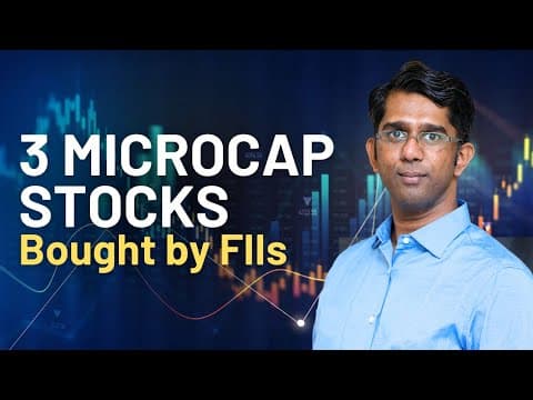 3 Microcap Stocks Bought by FIIs thumbnail