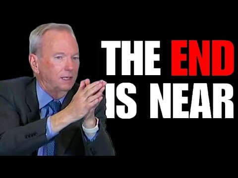 "WE LOST" - Eric Schmidt WARNS AI Takeover in 2026 thumbnail