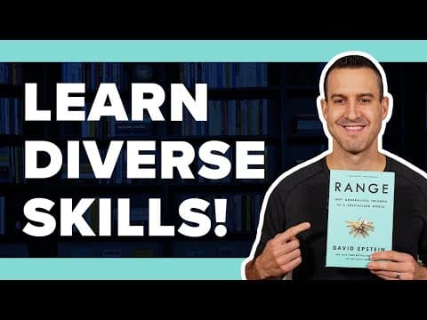 Discover The Benefits of Diverse Life Experiences in RANGE by David Epstein - Book Summary #37 thumbnail
