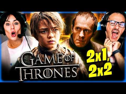 GAME OF THRONES Season 2 Episodes 1 & 2 REACTION!! This Season Starts HARD | Review thumbnail