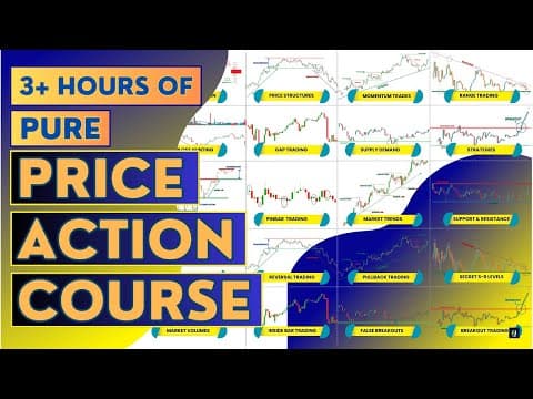Pure "PRICE ACTION Mastery" Course🔥 | 3+ Hours of Price action Content 🤯 thumbnail