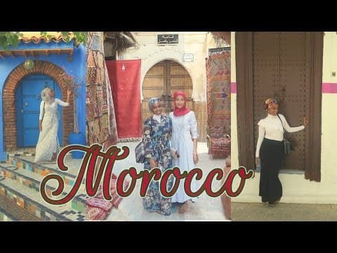 I Am In Morocco | Fes & Chefchaouen | Travel Diary (& Itinerary) thumbnail