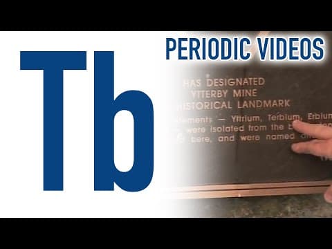 Terbium - Periodic Table of Videos thumbnail