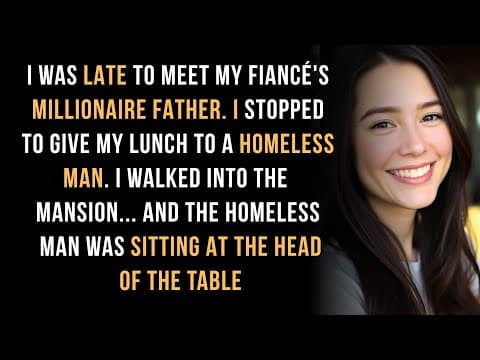 I Shared My Sandwich With a Homeless Man. Then I Met My Fiancé's "Reclusive Billionaire" Father thumbnail