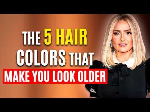 5 Hair Colors That Are Aging You Without You Knowing thumbnail