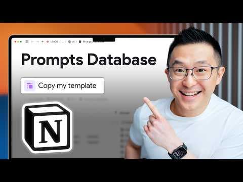 How to Build a Prompts Database in Notion (template included)! thumbnail