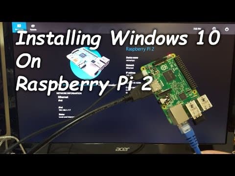 Raspberry Pi 2 Windows 10 Install - It's not what you think thumbnail