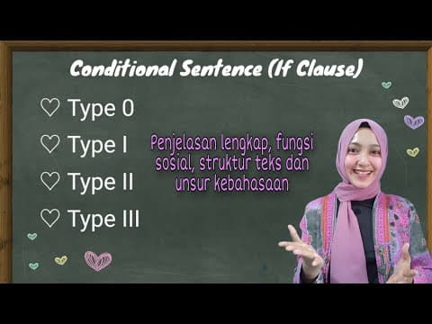 Conditional Sentence type 0, 1, 2, 3 thumbnail