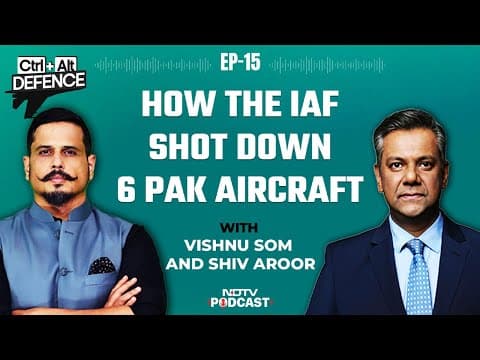 India Shot Down 6 Pakistani Aircraft During Sindoor: Air Chief | CTRL ALT Defence Ep 15 thumbnail