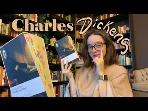 the Dickens Diaries 🎥 reading Dickens' third novel : Nicholas Nickleby vlog thumbnail