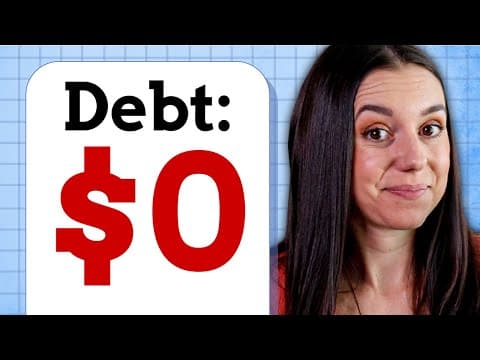 How to Strategically Pay Off Debt in Today's Economy thumbnail