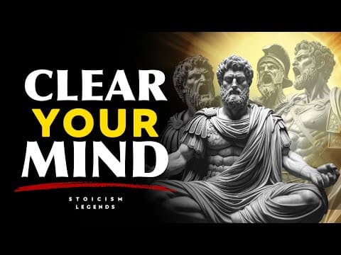 How To Think CLEARLY and Make Better Decisions | STOICISM PHILOSOPHY Marcus Aurelius thumbnail