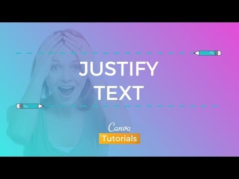 How to Justify Text in Canva for a Cleaner Look thumbnail