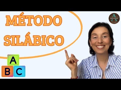 MÉTODO SILÁBICO - Método de enseñanza de la lecto- escritura thumbnail