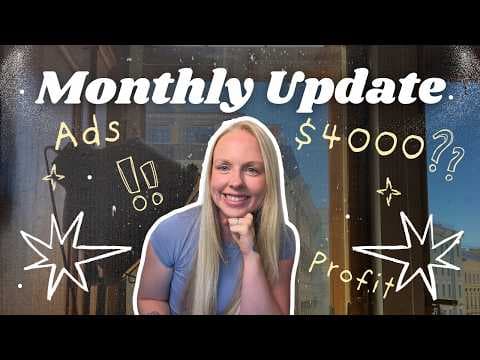 I created 80 new listings in 1 month, here's what happened (Etsy month 8 update) thumbnail