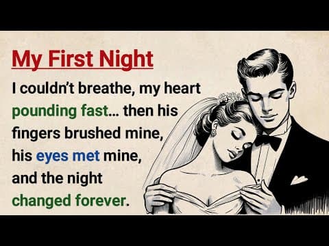Learn English with Stories ⭐ My First Night | Level 3 English Listening & Speaking Practice thumbnail
