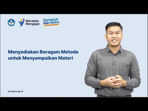 Menyediakan Beragam Metode untuk Menyampaikan Materi thumbnail