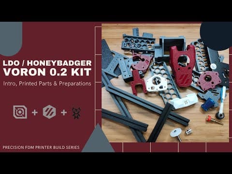 LDO Voron 0.2 Build - Intro, Printed Parts & Preparations thumbnail