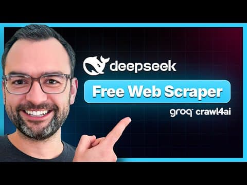 Scrape Any Website for FREE Using DeepSeek & Crawl4AI thumbnail