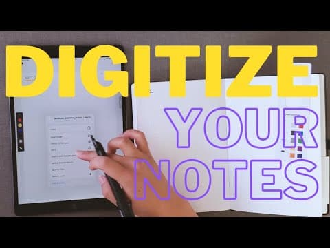 Digitize your notes: Step by Step Using Neo Smart Pen thumbnail