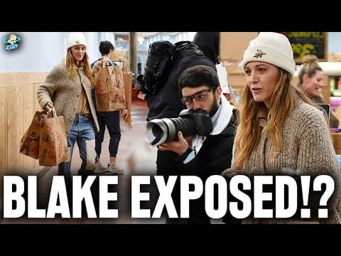 Blake Lively MANIPULATING Mainstream Media!? Her BIZARRE Trader Joe’s Photo OP EXPOSED! thumbnail