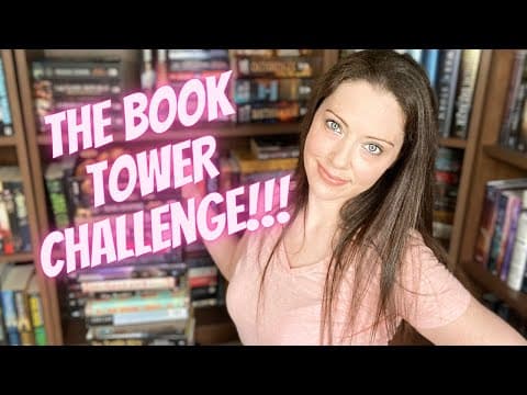 THE BOOK TOWER CHALLENGE!!! thumbnail