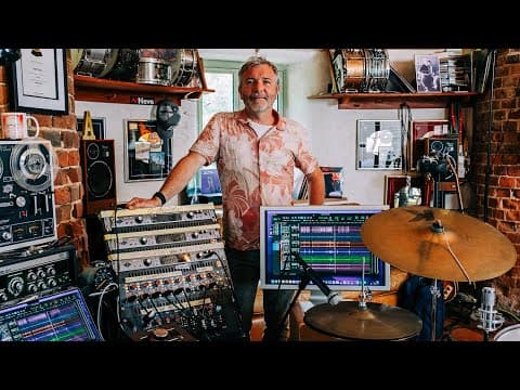 Ash Soan: Drum Recording Demo with Neve Preamps thumbnail