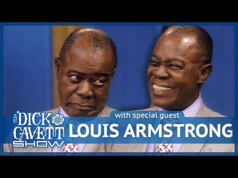 Louis Armstrong Visits the Dick Cavett Show! | The Dick Cavett Show thumbnail