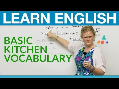 Learn English: Basic Kitchen Vocabulary thumbnail