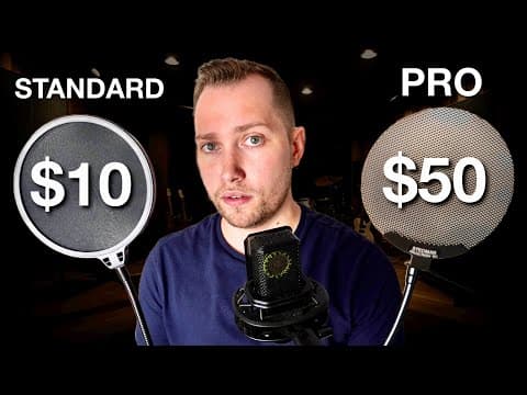 Which Pop Filter Is Best for Recording Audio? thumbnail