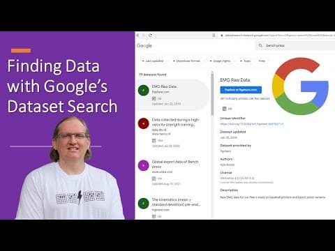 How to Use Google Dataset Search to Find Data thumbnail