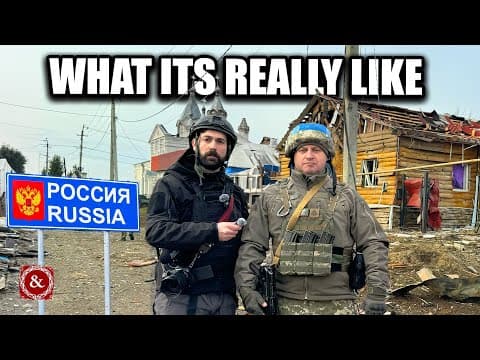 I went to the Frontline of Ukraine's Invasion into Russia thumbnail
