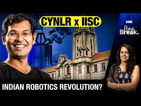 Inside India’s Robotics Revolution: CynLr x IISc | Point Break Episode 46 thumbnail