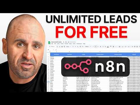 How to Get Unlimited Leads For Free Using N8N thumbnail
