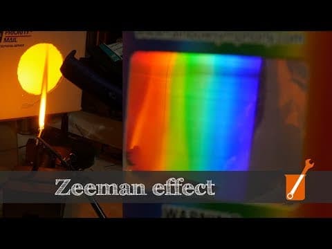 Zeeman Effect - Control light with magnetic fields thumbnail