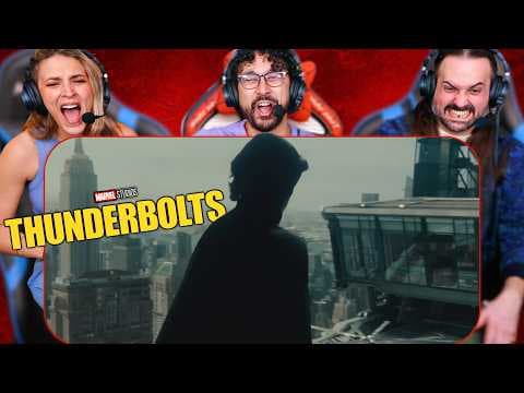 THUNDERBOLTS* TRAILER REACTION!! Marvel Studios Big Game Trailer | Sentry | Super Bowl LIX thumbnail