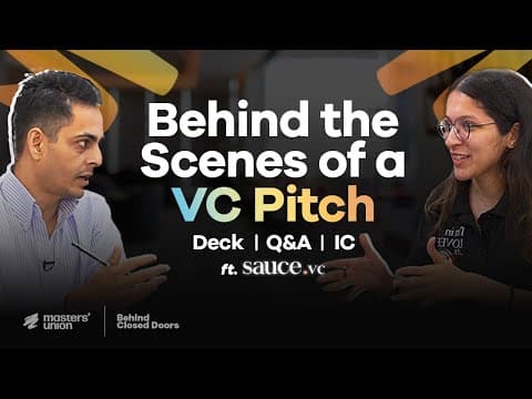 How to Pitch a Consumer Startup to Venture Capital thumbnail