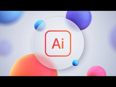 Unlock the Glassmorphism Effect in Illustrator! thumbnail