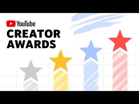 YouTube Creator Awards thumbnail