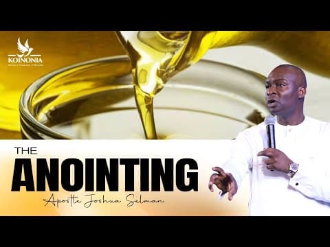 The Anointing || Word Alive Centre Int'l || Apostle Joshua Selman || 2nd|07|2022 thumbnail