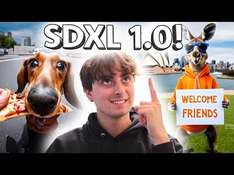 This is a MAJOR Win! Open Source & Uncensored: SDXL 1.0 is OUT! thumbnail