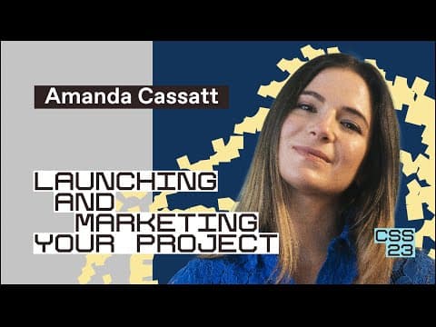 Launching and marketing your project | Amanda Cassatt thumbnail