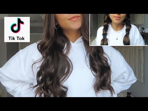 How to Curl Hair with Socks for Heat-Free Waves thumbnail